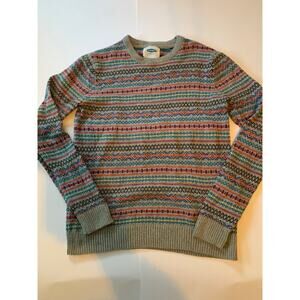 Mens Old Navy Medium Ski Sweater woth Patterns